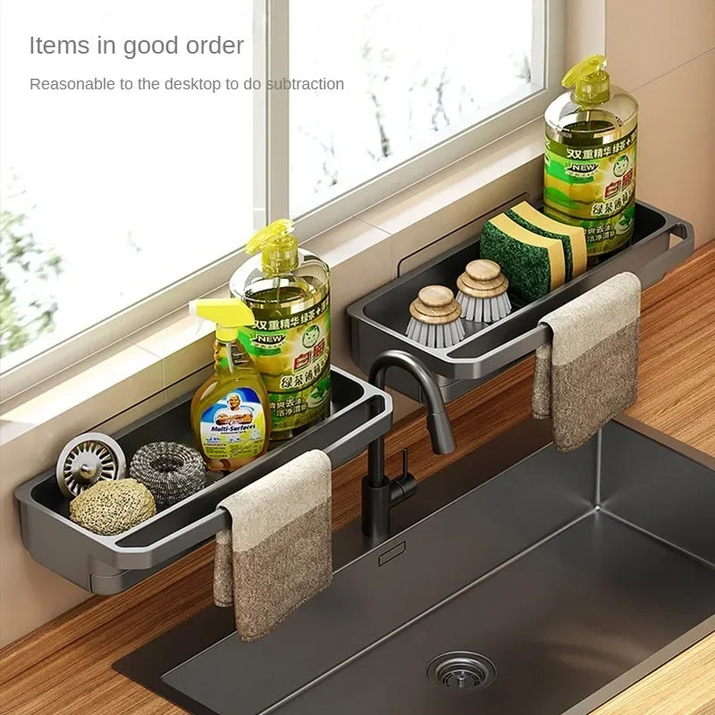 Kitchen Sink Organizer Rack