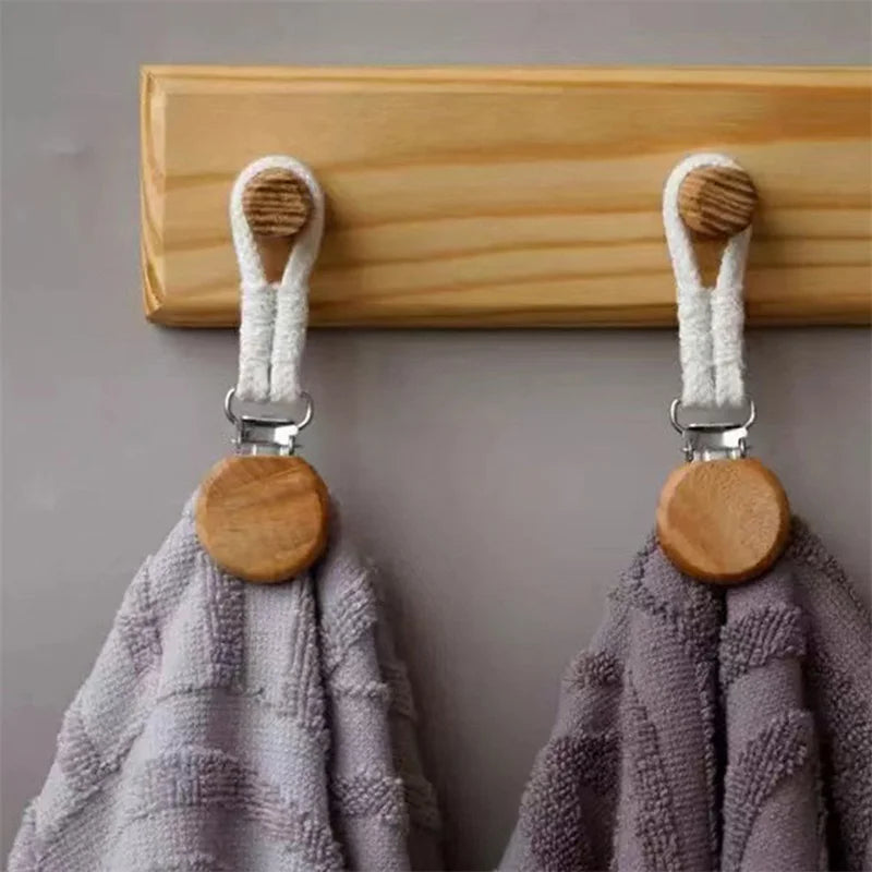 Towel Clips & Hooks – Multifunctional Hangers for Kitchen & Bathroom